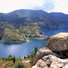 Assos pohled z pevnosti, Kefalonie